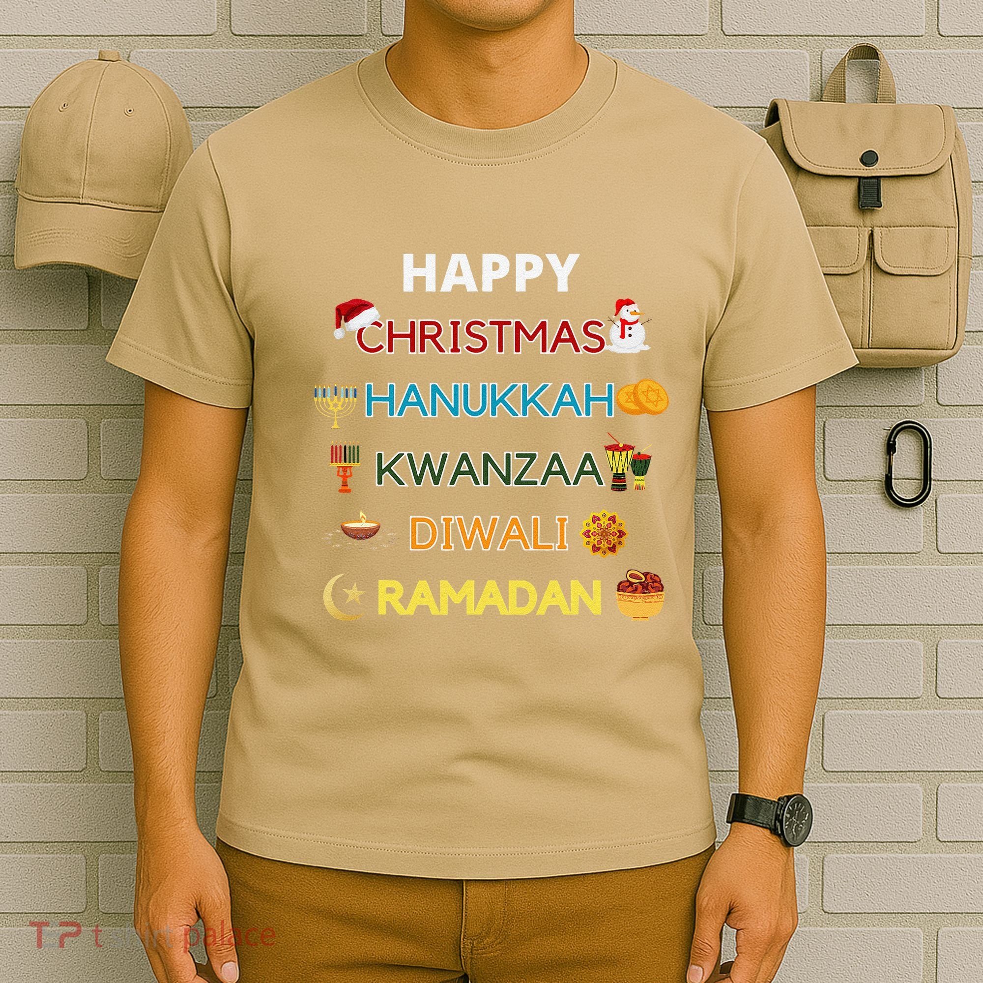 Christmas Hanukkah Kwanzaa Diwali Ramadan T-Shirt
