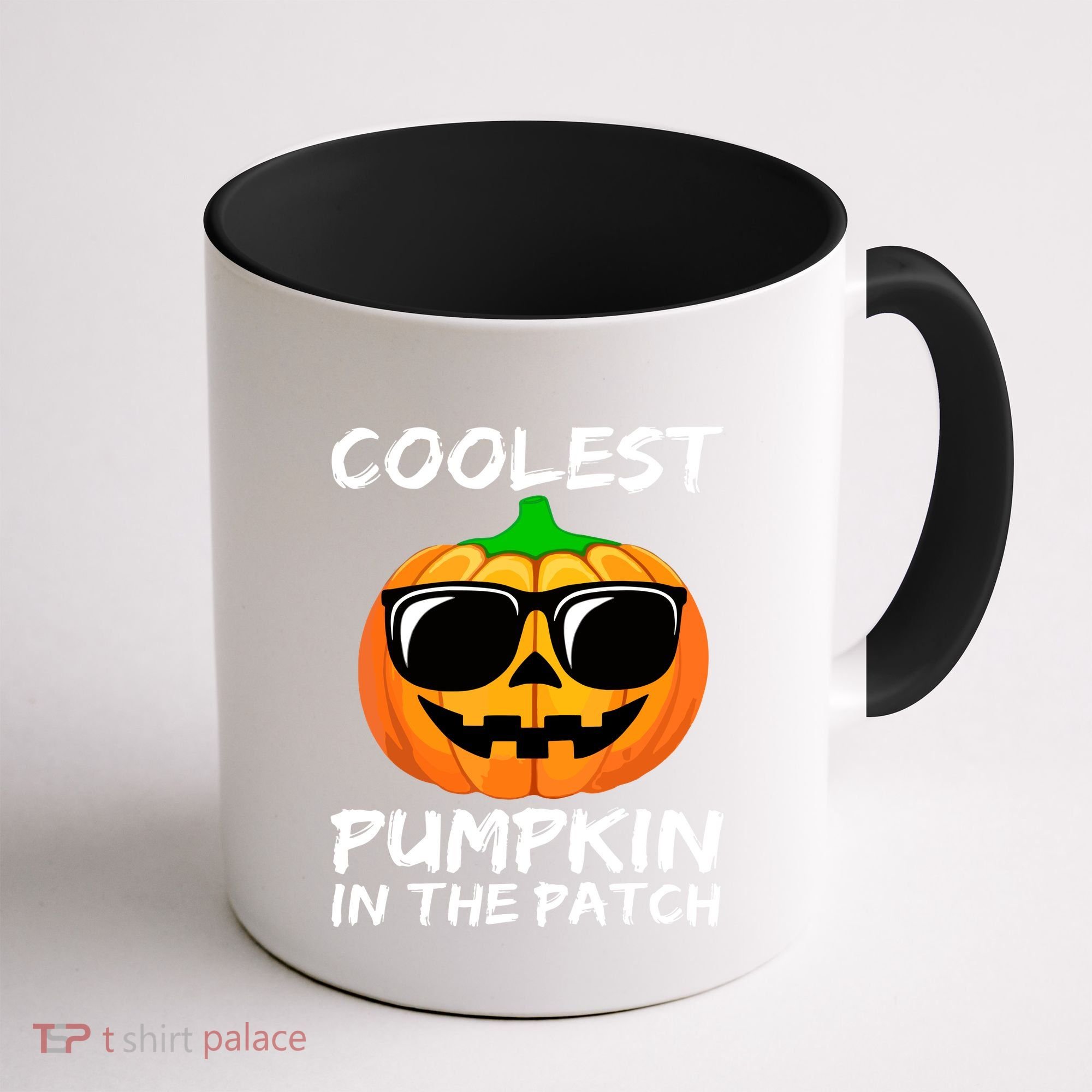 Cute Halloween Kids Coolest Pumpkin In The Patch Glasses Teens Gift Coffee Mug