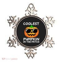 Cute Halloween Kids Coolest Pumpkin In The Patch Glasses Teens Gift Ornament thumb 0