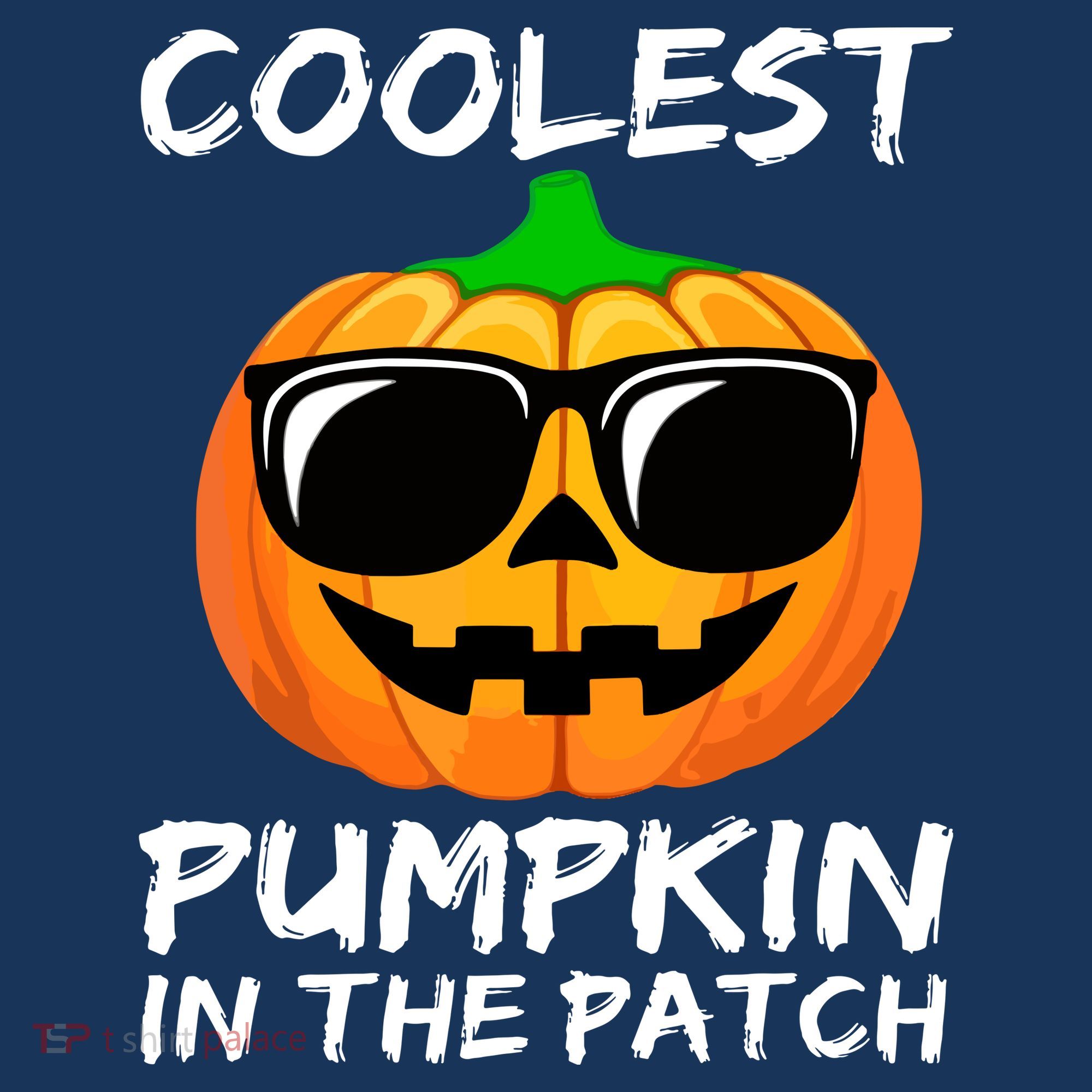 Cute Halloween Kids Coolest Pumpkin In The Patch Glasses Teens Gift Mousepad