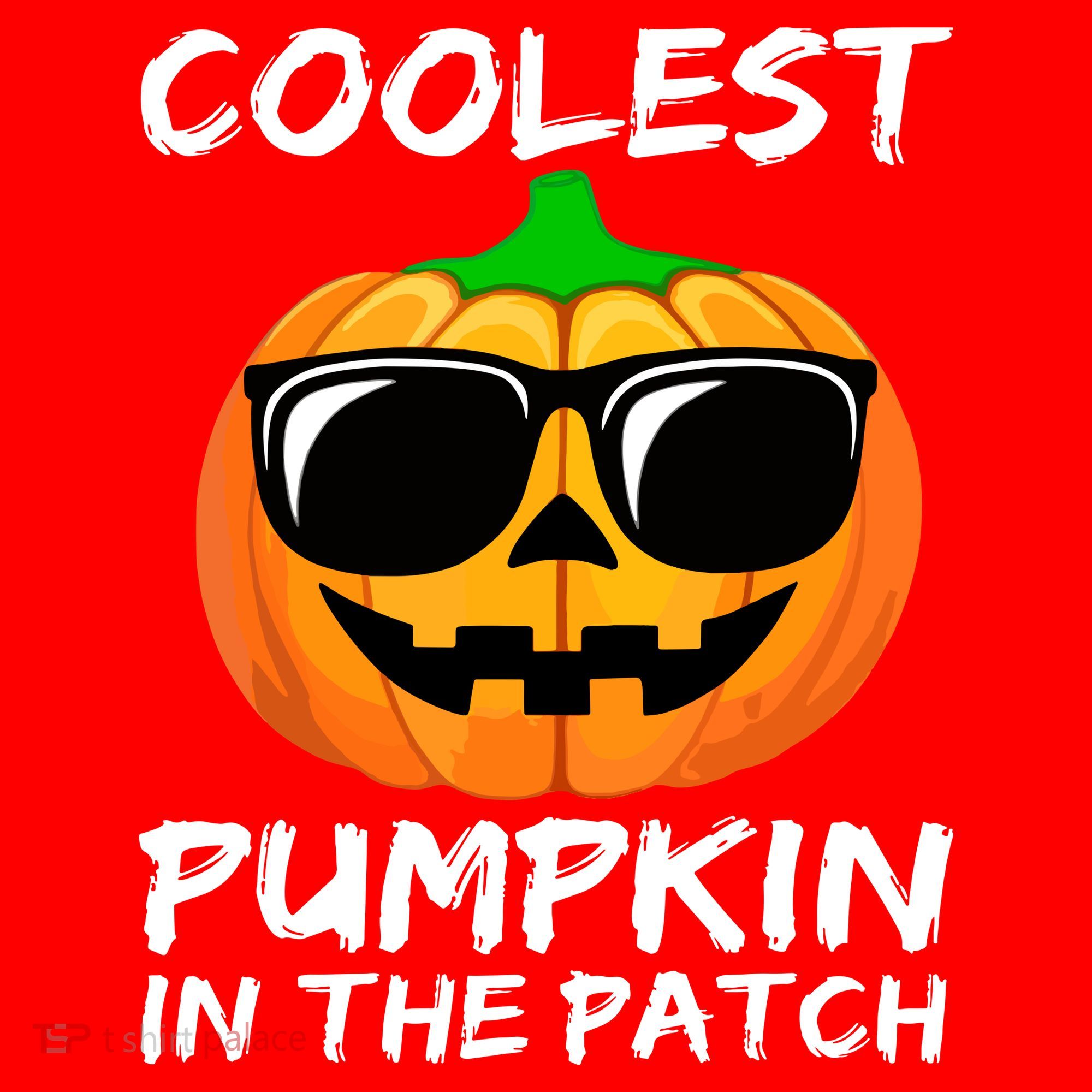 Cute Halloween Kids Coolest Pumpkin In The Patch Glasses Teens Gift Santa Hat