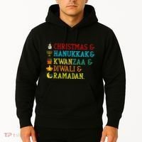 Christmas Hanukkah Kwanzaa Diwali Ramadan Hoodie thumb 2
