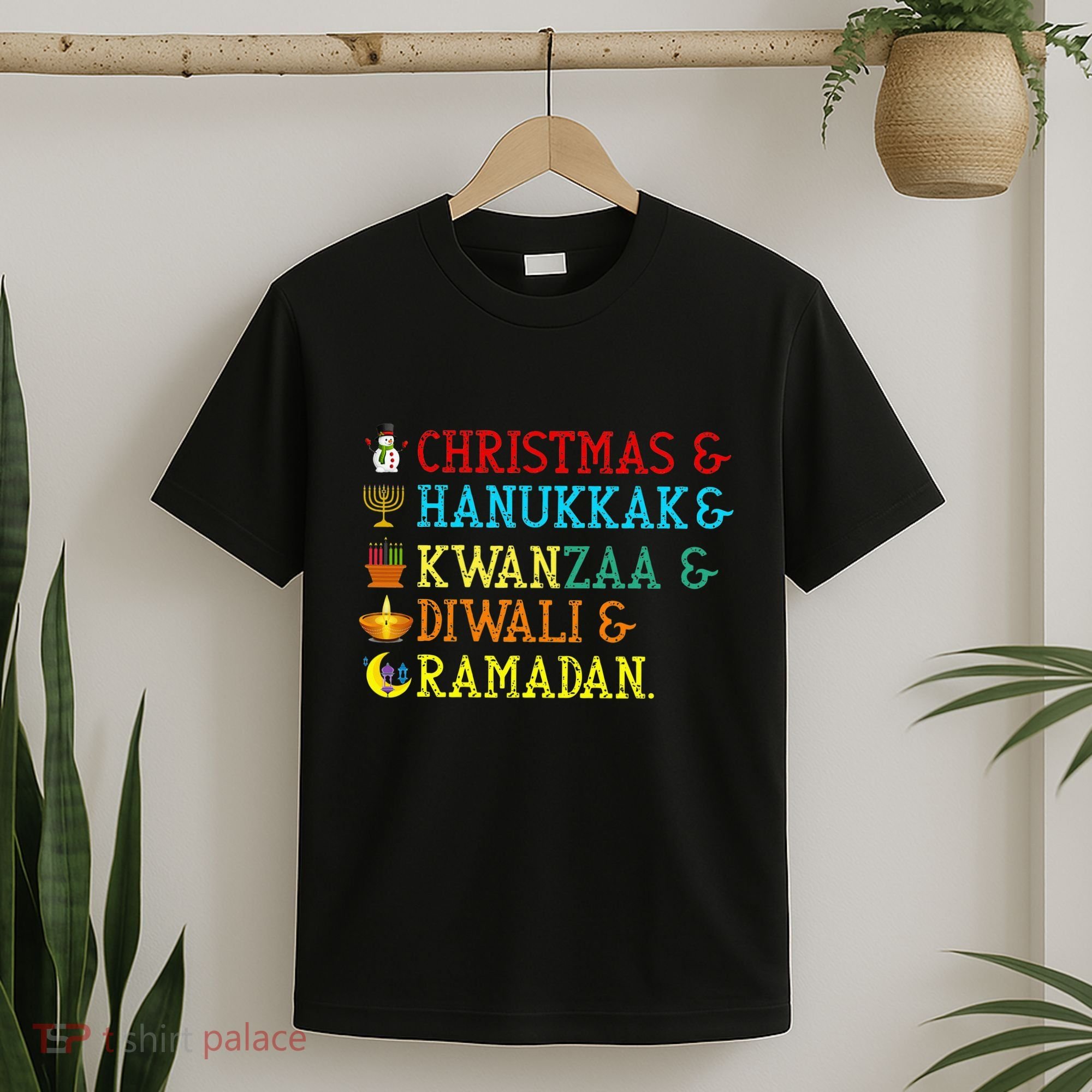 Christmas Hanukkah Kwanzaa Diwali Ramadan T-Shirt