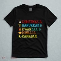 Christmas Hanukkah Kwanzaa Diwali Ramadan T-Shirt thumb 5
