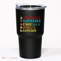 Christmas Hanukkah Kwanzaa Diwali Ramadan Tumbler thumb 0