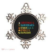 Christmas Hanukkah Kwanzaa Diwali Ramadan Ornament thumb 0