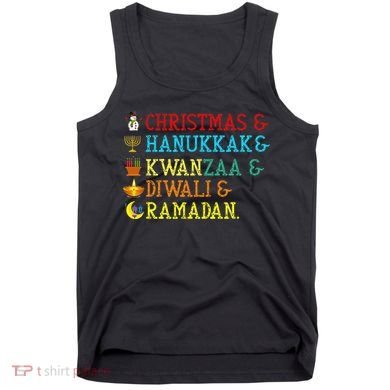 Christmas Hanukkah Kwanzaa Diwali Ramadan Tank Top