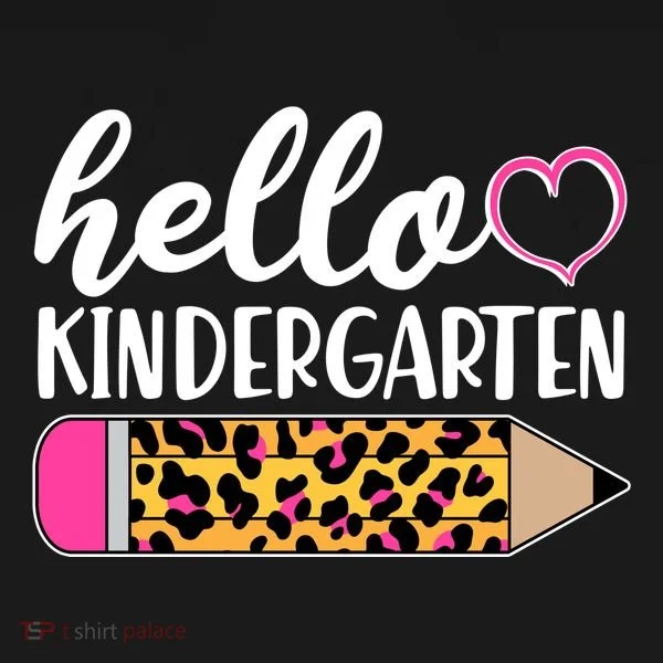 Cute Hello Kindergarten Doggie Tank