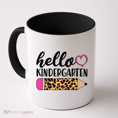 Cute Hello Kindergarten Coffee Mug