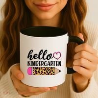 Cute Hello Kindergarten Coffee Mug thumb 3