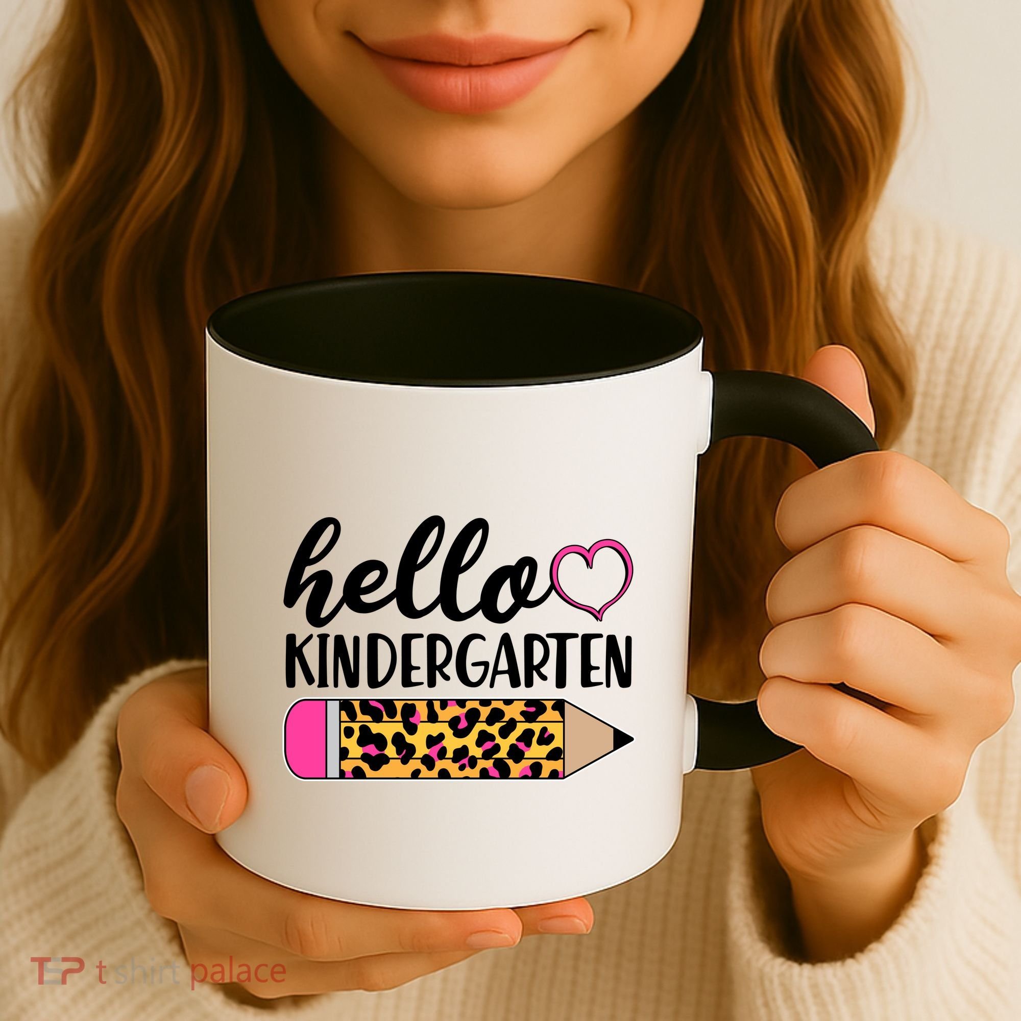 Cute Hello Kindergarten Coffee Mug