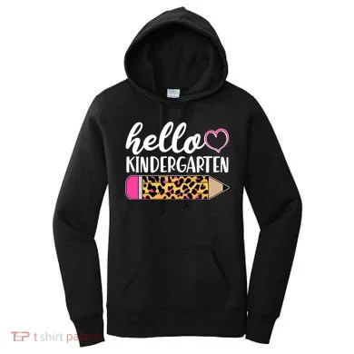Cute Hello Kindergarten Women's Hoodie