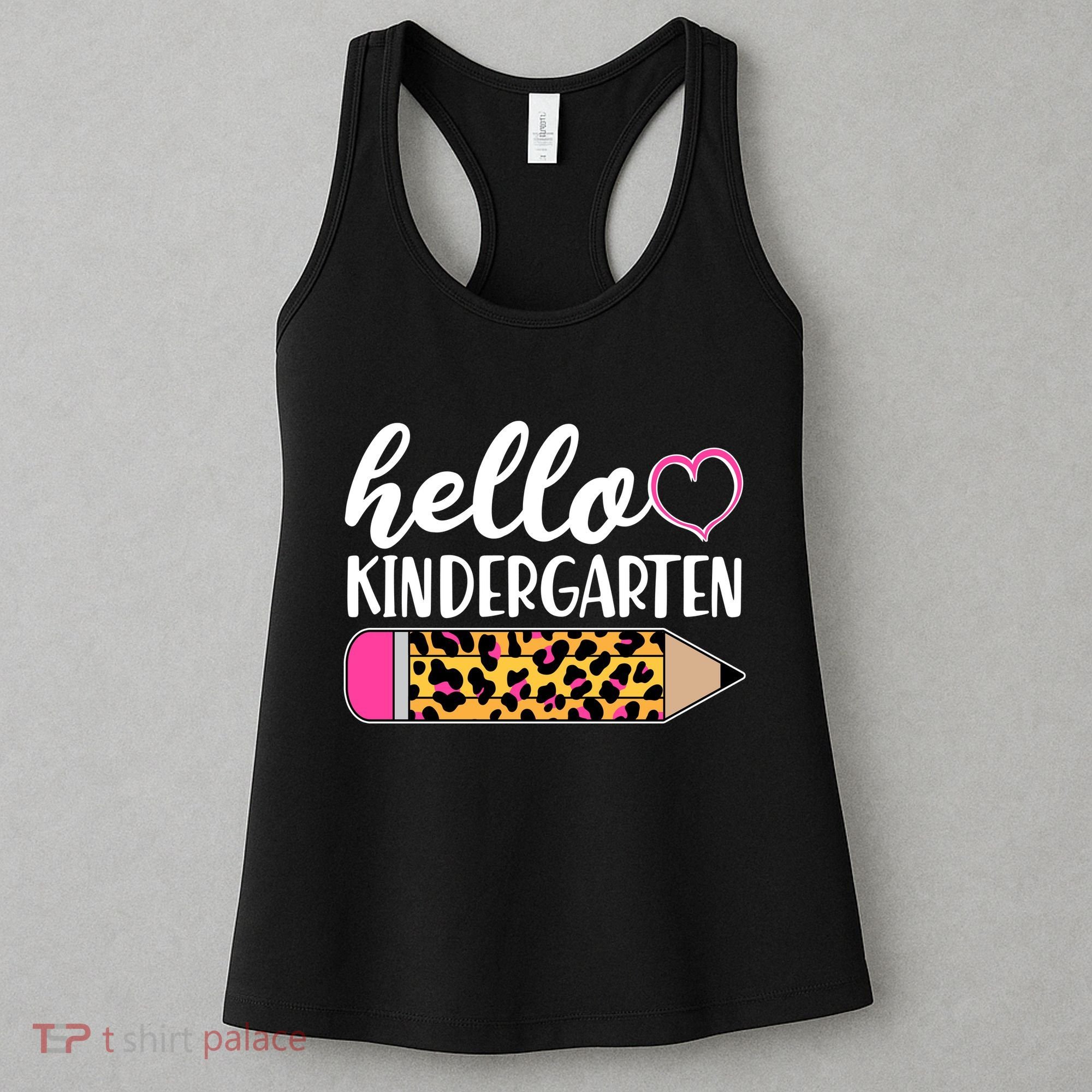 Cute Hello Kindergarten Women's Tank Top