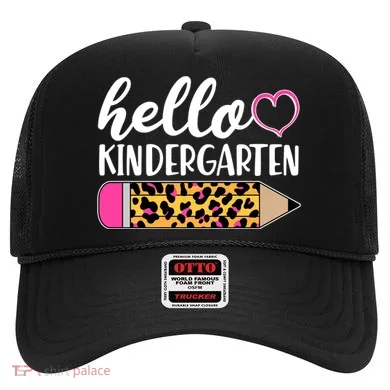 Cute Hello Kindergarten Hat