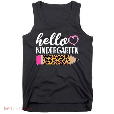 Cute Hello Kindergarten Tank Top