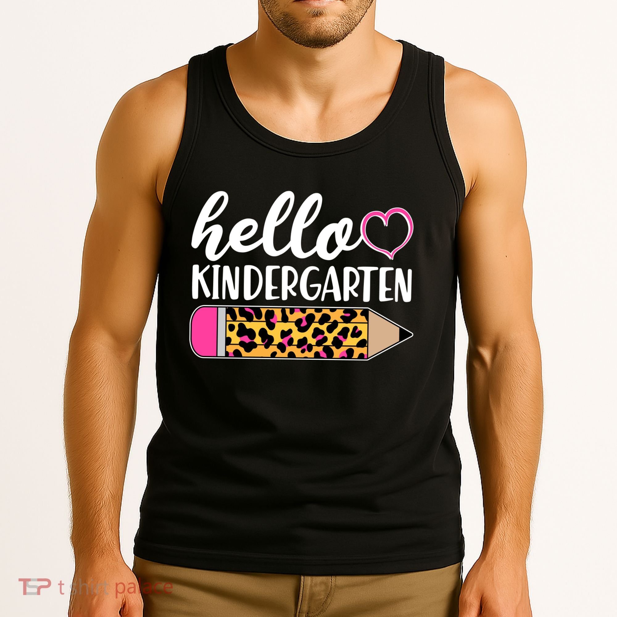 Cute Hello Kindergarten Tank Top