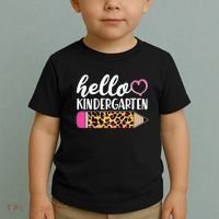 Cute Hello Kindergarten Toddler T-Shirt thumb 2