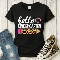 Cute Hello Kindergarten Women's T-Shirt thumb 3