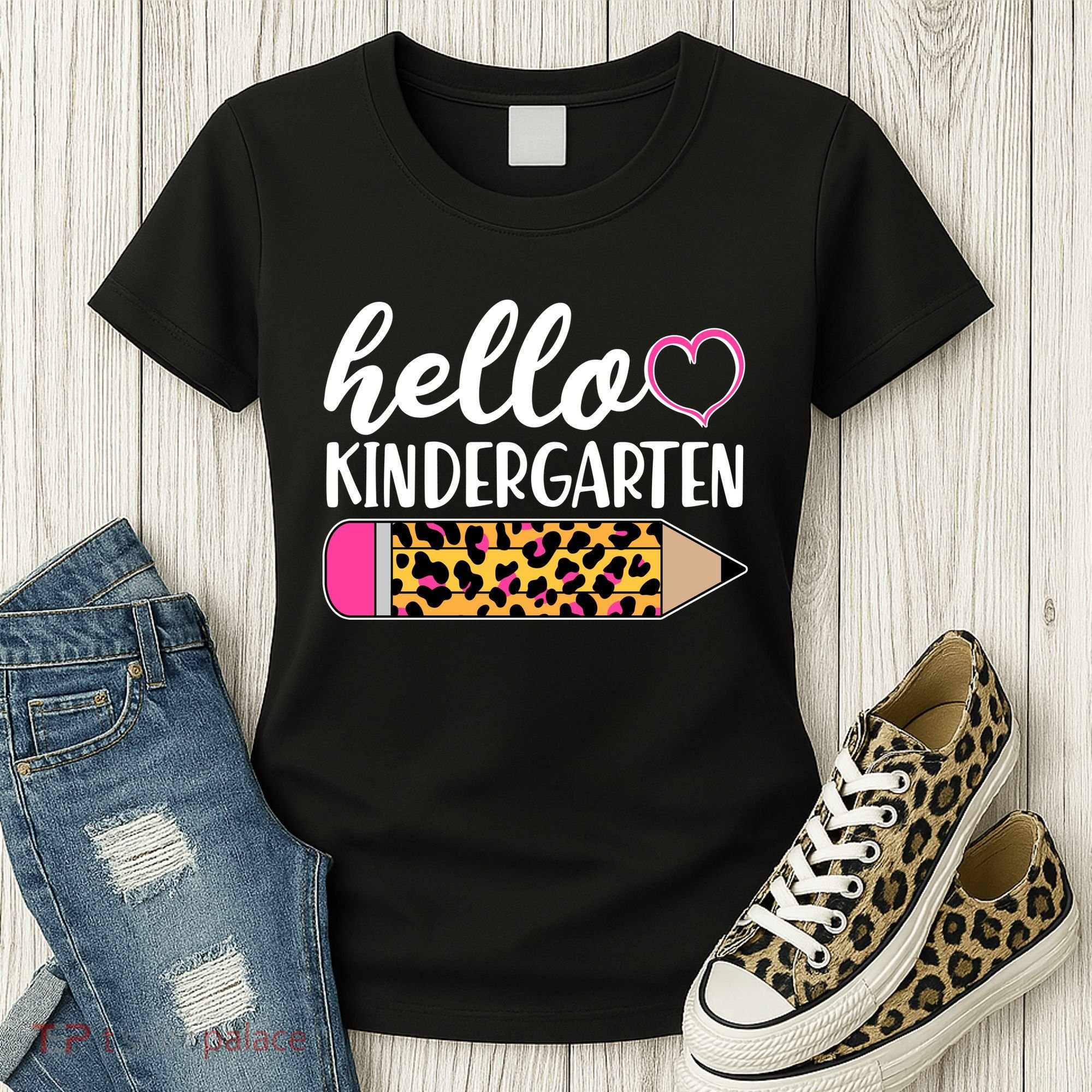 Cute Hello Kindergarten Women's T-Shirt