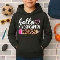 Cute Hello Kindergarten Kids Hoodie thumb 2