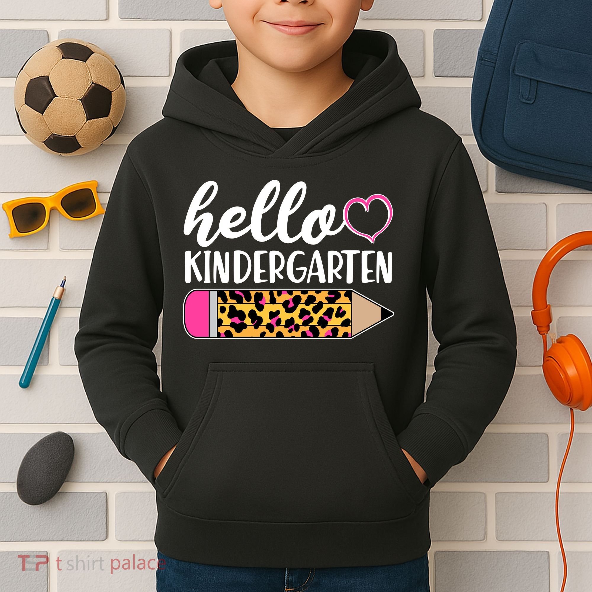 Cute Hello Kindergarten Kids Hoodie