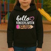 Cute Hello Kindergarten Kids Hoodie thumb 3