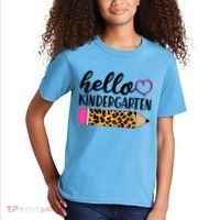 Cute Hello Kindergarten Kids T-Shirt thumb 2