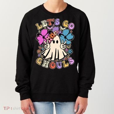 Cute Halloween Let's Go Ghouls Women's Sweatshirt