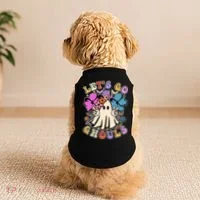 Cute Halloween Let's Go Ghouls Doggie Tank thumb 2
