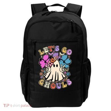 Cute Halloween Let's Go Ghouls Backpack