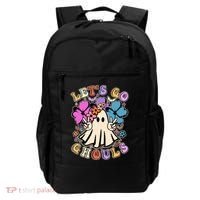 Cute Halloween Let's Go Ghouls Backpack thumb 0