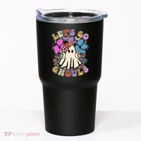 Cute Halloween Let's Go Ghouls Tumbler thumb 0