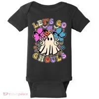 Cute Halloween Let's Go Ghouls Baby Bodysuit thumb 0