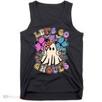Cute Halloween Let's Go Ghouls Tank Top thumb 0