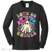 Cute Halloween Let's Go Ghouls Kids Long Sleeve Shirt thumb 0