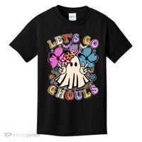 Cute Halloween Let's Go Ghouls Kids T-Shirt thumb 0