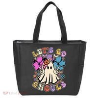 Cute Halloween Let's Go Ghouls Tote Bag thumb 0
