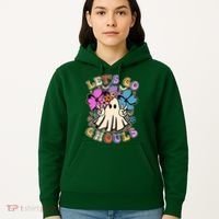 Cute Halloween Let's Go Ghouls Hoodie thumb 5