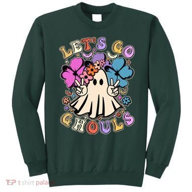 Cute Halloween Let's Go Ghouls Sweatshirt