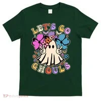 Cute Halloween Let's Go Ghouls T-Shirt thumb 0