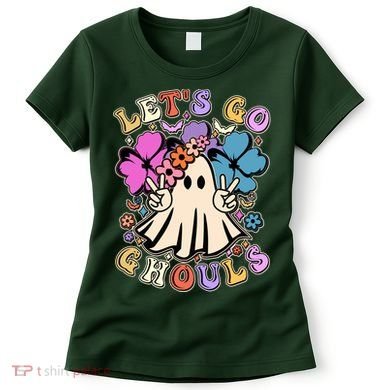 Cute Halloween Let's Go Ghouls Women's T-Shirt