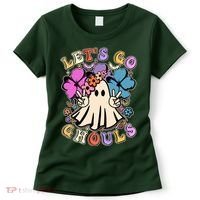 Cute Halloween Let's Go Ghouls Women's T-Shirt thumb 0