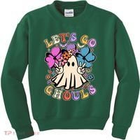 Cute Halloween Let's Go Ghouls Kids Sweatshirt thumb 0