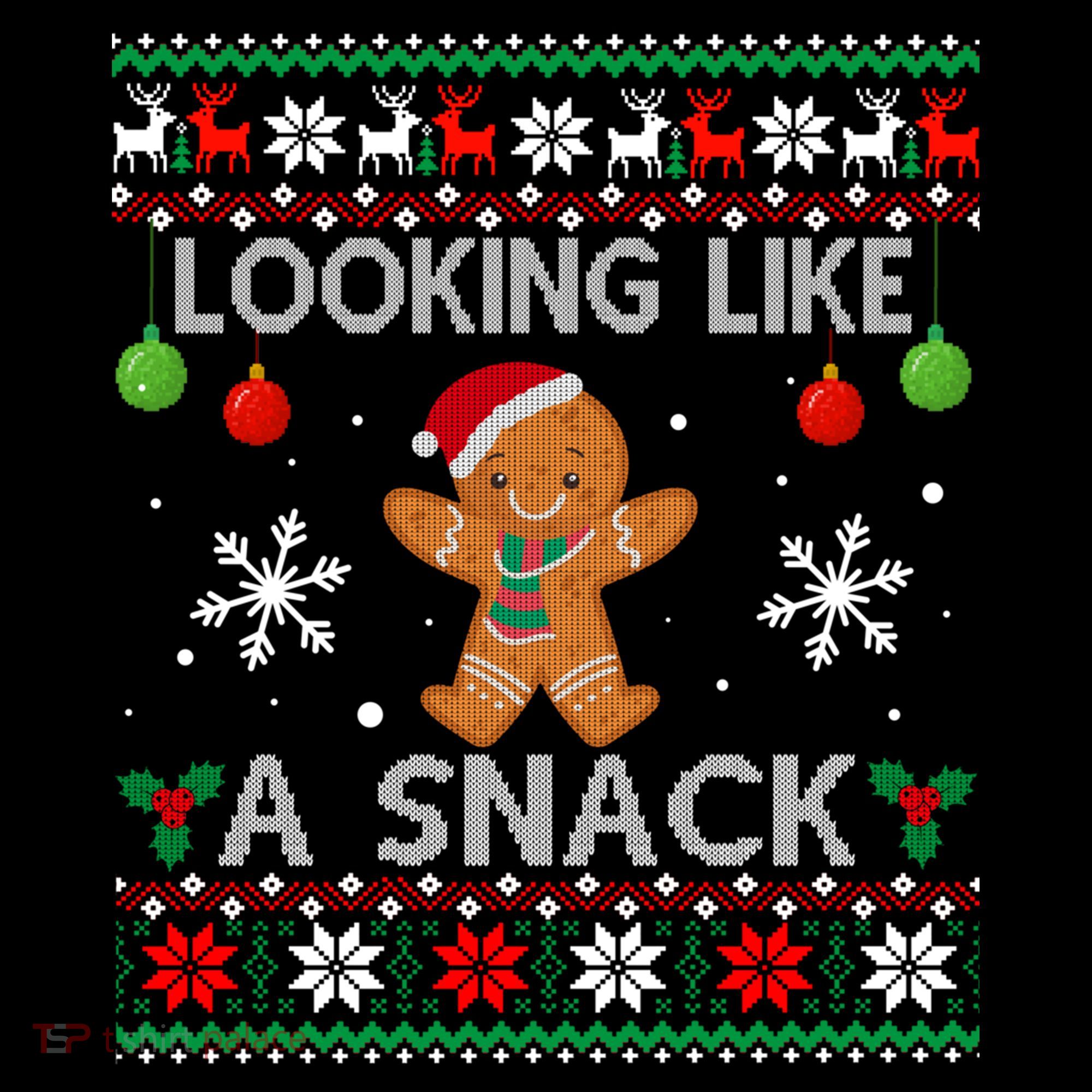 Chirstmas Holiday Looking Like A Snack Ugly Xmas Sweater Gift Coffee Mug