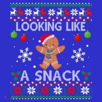 Chirstmas Holiday Looking Like A Snack Ugly Xmas Sweater Gift Baby Bodysuit thumb 2