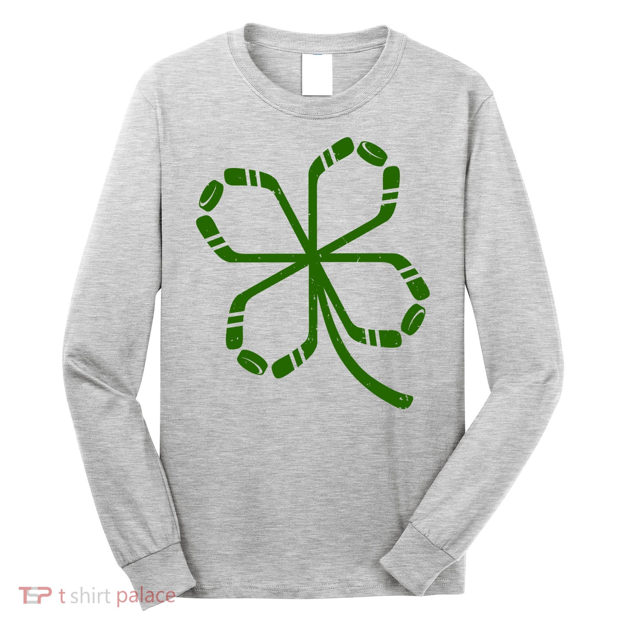 Clover Hockey Logo Long Sleeve Shirt