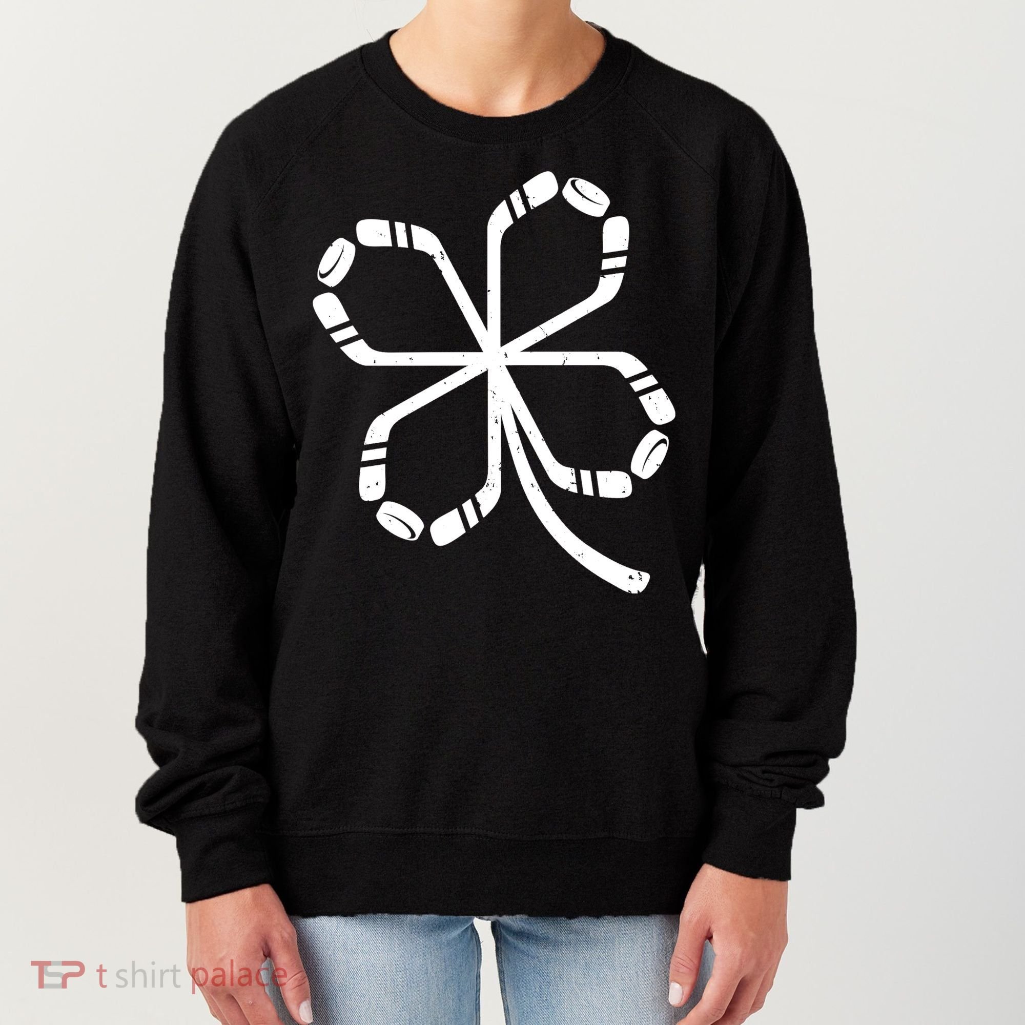 Clover Hockey Logo Women's Sweatshirt