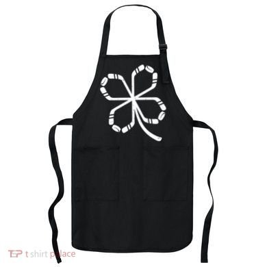 Clover Hockey Logo Apron