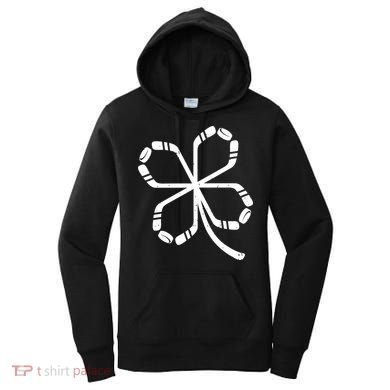 Clover Hockey Logo Women's Hoodie