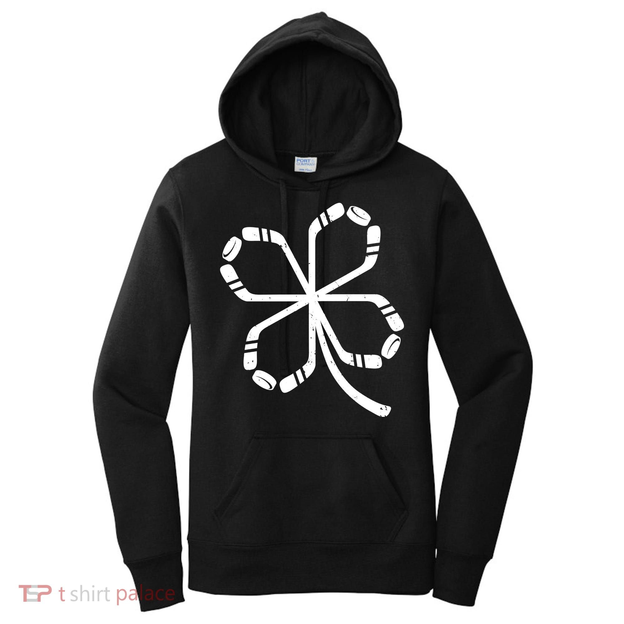 Clover Hockey Logo Women's Hoodie